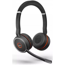 Jabra Evolve 75 SE Link380a UC Стерео Беспроводные наушники Черные/Серебряные/Красные (7599-848-109) | Jabra ➟ prof.lv