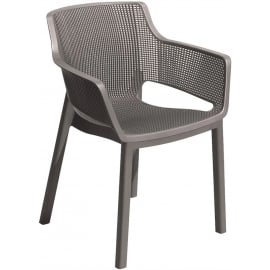 Keter Elisa Garden Chair 57.7x62.5x79cm, Beige (17209499) | Garden chairs ➟ prof.lv