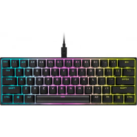 Klaviatūra Corsair K65 RGB Mini 60% SE Melna (CH-9194010-ND) | Klaviatūras ➟ prof.lv