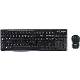 Logitech MK270 Keyboard + Mouse US Black (920-004508) | Keyboards ➟ prof.lv