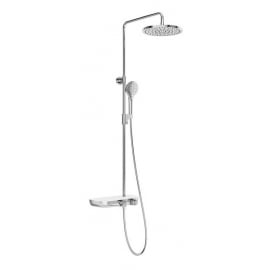 Ravak Termo Shower System With Thermostat Chrome/White (X070161) | Shower systems ➟ prof.lv