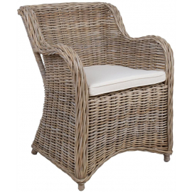 Dārza Krēsls Home4you Katalina, 62x62x83cm, Dabīgs (42058) | Garden chairs ➟ prof.lv