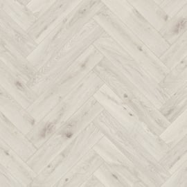 Grīdas Lamināts Krono Original 32.k.,4v 630x126x8mm Herringbone 5953 Chantilly Oak, 8mm, Gaišs | Grīdas lamināts ➟ prof.lv