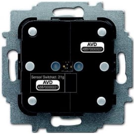 ABB SSA-F-2.1.1 Wall Switch Sensor 2/1-way Black (2CKA006220A0124) | Smart switches, controllers ➟ prof.lv