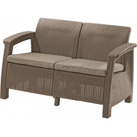 Dārza Dīvāns Keter Corfu Love Seat, 70x128x79cm | Dārza dīvāni ➟ prof.lv