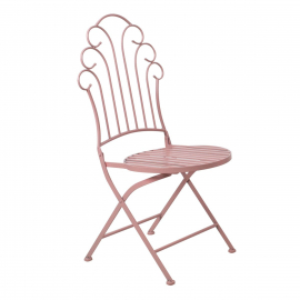 Home4You Garden Chair Rosy 55.5x45x93.5cm, Pink (40063) | Garden chairs ➟ prof.lv