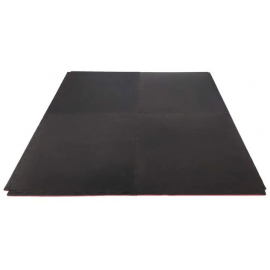 Saliekamas Puzles Grīdas Segums Tunturi104x104x2cm Black/Red (14TUSMA013) | Gumijas grīdas segumi ➟ prof.lv