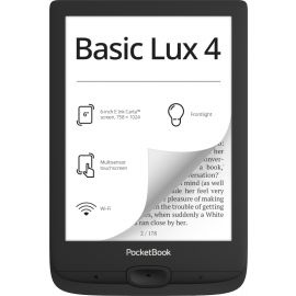 E-Grāmatu Lasītājs PocketBook Basic Lux 4 8GB Melns (PB618-P-WW) | E-grāmatu lasītāji ➟ prof.lv