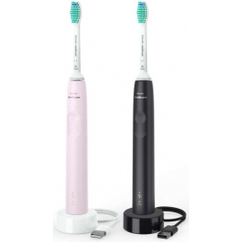 Elektriskā Zobu Birste Philips HX3675/15 Sonicare 3100 Pink/Black (10941) | Piegāde ar pakomātu ➟ prof.lv