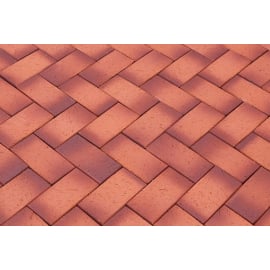 Bruģakmens Lode LHL Lava Klinkera, Sarkani Raibs 200x100x47mm (14m²) | Lode ➟ prof.lv