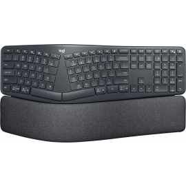 Klaviatūra Logitech Ergo K860 RU/EN Melna (920-010110) | Klaviatūras ➟ prof.lv