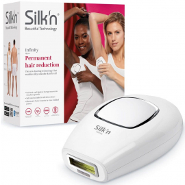 Fotoepilators Silkn Infinity 400K INF1PE1001, Balts (8712856048069) | Fotoepilatori ➟ prof.lv