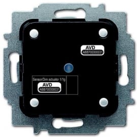 Abb SDA-F-1.1.1 Dimmer/Switch Sensor 1/1-way Black (2CKA006220A0126) | Smart switches, controllers ➟ prof.lv