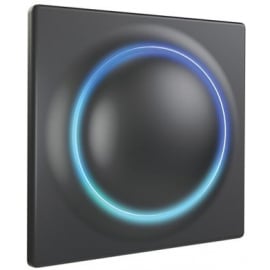 Fibaro Walli Dimmer FGWDEU-111-8 Wall Switch Black | Smart switches, controllers ➟ prof.lv