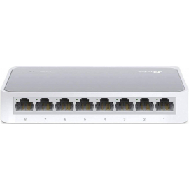 Komutators TP-Link TL-SF1008D Balts | Komutatori ➟ prof.lv