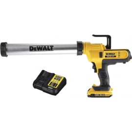 Silikona Pistole Dewalt Akumulatora 300-600ml, 18V, 2Ah (DCE580D1-QW) | Putu pistoles, hermētiķu pistoles ➟ prof.lv