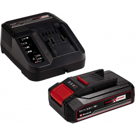 Einhell PXC Plus Charger + Batteries 2.5Ah 20V (609010) | Batteries and chargers ➟ prof.lv