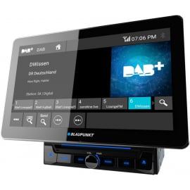 Auto Magnetola Blaupunkt HAMBURG 990 DAB NAV CAR 4x50W, Melna (T-MLX44409) | Auto magnetolas ➟ prof.lv