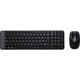 Logitech MK220 Keyboard + Mouse Combo - US Black (920-003168) | Keyboards ➟ prof.lv