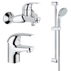 Grohe Euroeco, Shower System, Chrome (124428) | Shower systems ➟ prof.lv