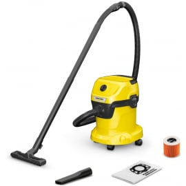 Celtniecības Putekļu Sūcējs Karcher WD 3 V-15/4/20 Yellow/Black (1.628-104.0) | Celtniecības putekļu sūcēji ➟ prof.lv