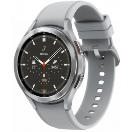 Viedpulkstenis Samsung Galaxy Watch4 46Mm Silver (Sm-R895Fzsaeue) | Viedpulksteņi ➟ prof.lv