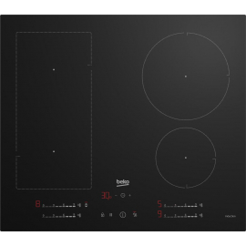 Indukcijas Plīts Virsma Beko HII 64730 UFT Iebūvējamā, Melna (HII64730UFT) | Indukcijas plīts virsmas ➟ prof.lv