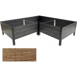 Dārza Dobe Baumera Klasika Woodlook L 150x150x30cm, Brūna (24356) | Dārza dobes ➟ prof.lv