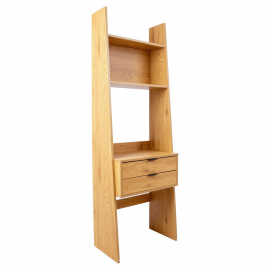 Home4You Berlin Shelf, 60x35x185cm, Oak (45048) | Shelves ➟ prof.lv