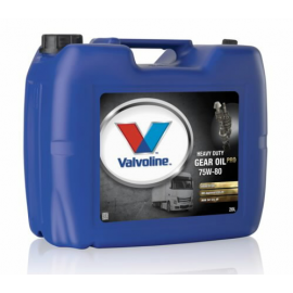 Transmisijas eļļa Valvoline Hd Gear Sintētiskā 75W-80, 20l (866927&VAL) | Transmisijas eļļas ➟ prof.lv