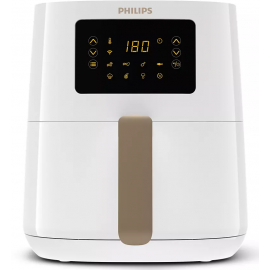 Karstā Gaisa Friteris (Air Fryer/Aerogrils) Philips HD9255/30 Balta | Taukvāres katli ➟ prof.lv