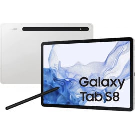 Planšete Samsung Galaxy Tab S8 128GB Sudraba (SM-X700NZSAEUE) | Planšetes ➟ prof.lv