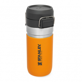 Termopudele Stanley Quick Flip Go 0.47L Oranža (6939236382724) | Termosi ➟ prof.lv