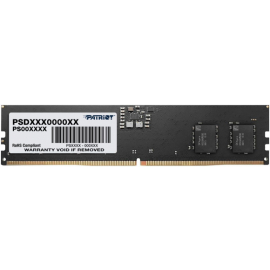 Operatīvā Atmiņa Patriot Signature Line PSD516G480081 DDR5 16GB 4800MHz CL40 Melna | Patriot ➟ prof.lv