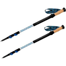 Nūjošanas Nūjas Spokey Compass 105-135Cm Blue/Silver/Black (926807) | Nūjošanas nūjas ➟ prof.lv