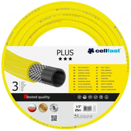Cellfast Plus Dārza Šļūtene 50m 12.5mm Dzeltena (9999660817435)
