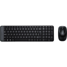 Logitech MK220 Keyboard + Mouse RU/EN Black (920-003169) | Keyboards ➟ prof.lv