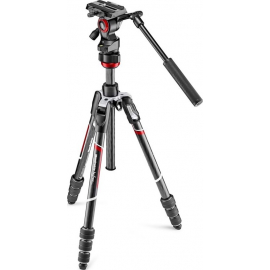 Statīvs Manfrotto Befree Live Kit Tripod Melns (MVKBFRTC-LIVE) | Foto tehnika ➟ prof.lv