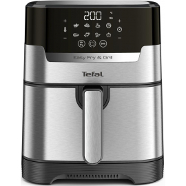 Karstā Gaisa Friteris (Air Fryer/Aerogrils) Tefal EY505D15 Melna/Sudraba | Taukvāres katli ➟ prof.lv