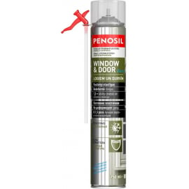 Montāžas Putas Penosil Window Door Elastic Straw Foam Sealant 750ml, Zaļa (A5288) | Montāžas putas ➟ prof.lv