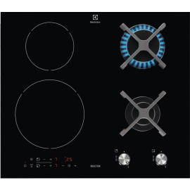 Kombinētā Plīts Virsma Electrolux Iebūvējamā EGD6576NOK Black (3886) | Kombinētās plīts virsmas ➟ prof.lv