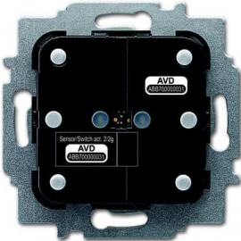 ABB SSA-F-2.2.1 Wall Switch Sensor 2/2-way Black (2CKA006220A0125) | Smart switches, controllers ➟ prof.lv