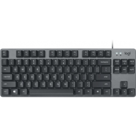 Klaviatūra Logitech K835 TKL Nordic Melna (920-010032) | Klaviatūras ➟ prof.lv