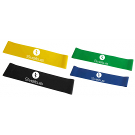 Pretestības Gumija Sveltus 4gb. 50x5cm Yellow/Green/Blue/Black (532SV0556) | Vingrošanas gumijas ➟ prof.lv