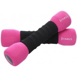 Hantele Hms 2x 1kg Pink (17-47-212) | Hanteles ➟ prof.lv