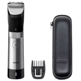 Trimmeris Philips BT9810/15 Matiem, Bārdai Silver/Black (8710103905097) | Matu, bārdas trimmeri ➟ prof.lv