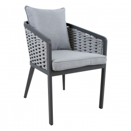 Home4You Garden Chair Marie 55x64x76cm, Grey (13685) | Garden chairs ➟ prof.lv