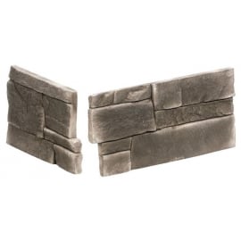 Stūra Savienojums Incana Carini Gray 25.5x10/20x10cm (640005) | Ķieģeļflīzes ➟ prof.lv