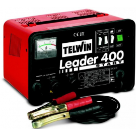 Зарядное устройство для аккумулятора Telwin Leader 400 50W 12/24V 300A 2м (807551&TELW) | Зарядные устройства для автомобильных аккумуляторов ➟ prof.lv