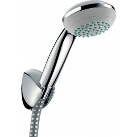 Hansgrohe Crometta 85 Mono Душевой комплект с держателем и шлангом, Хром (27577000) | Hаборы для душа ➟ prof.lv